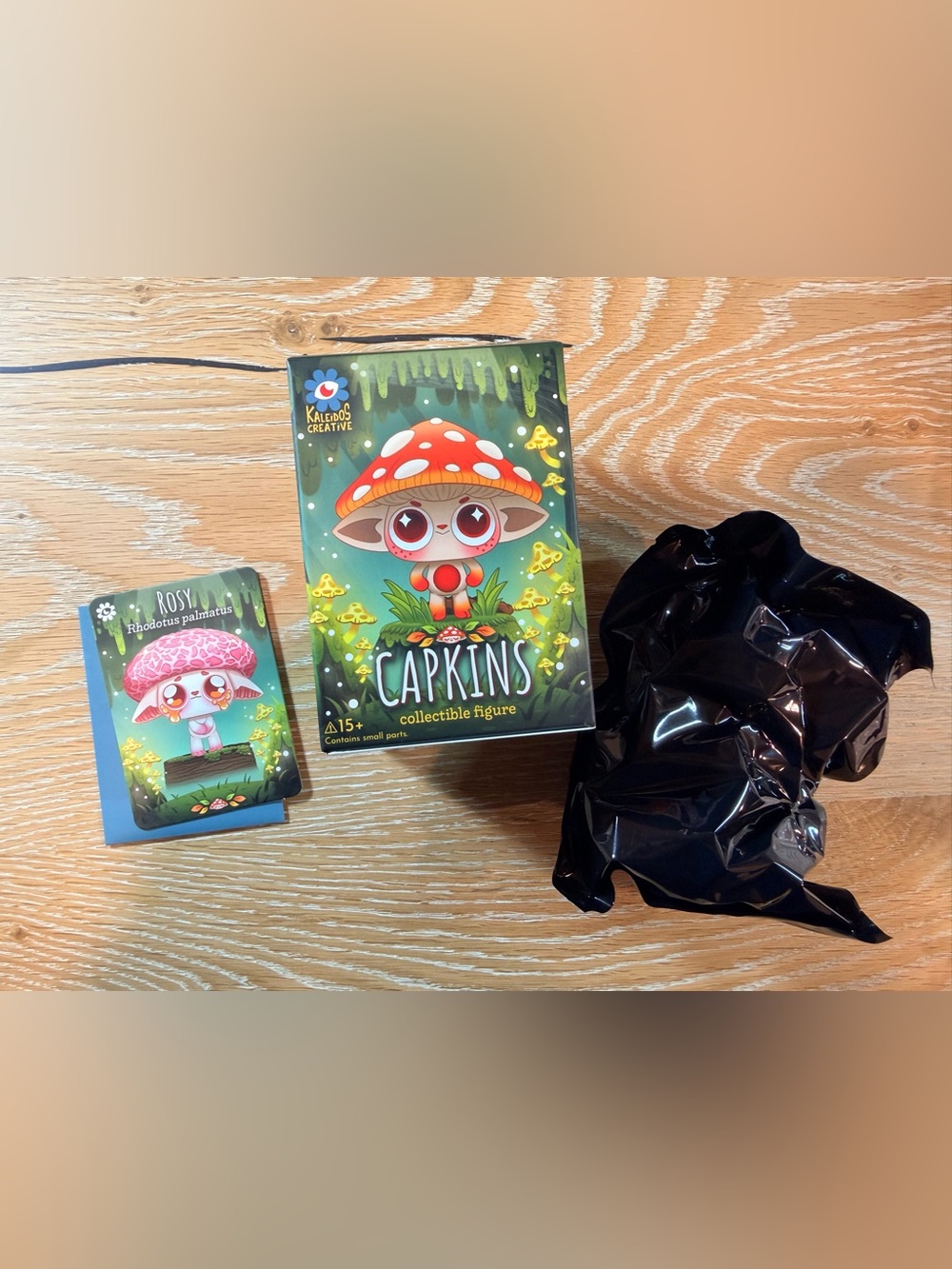 Kaleidos Capkins Collectible Figure - Rosy